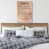 中世DESIDERATAポスターマックス・アーマン – 火星石 キャンバスプリント (インサイチュ (寝室))