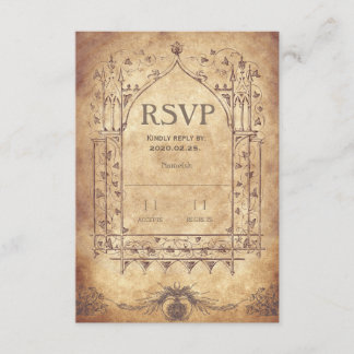 中世RSVP 出欠カード
