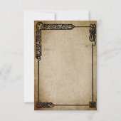 中世Save the Date bride セーブザデート (裏面)