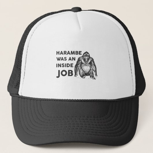 中仕事Harambe キャップ (正面)