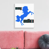 中兄馬の育成 キャンバスプリント (インサイチュ (リビング))