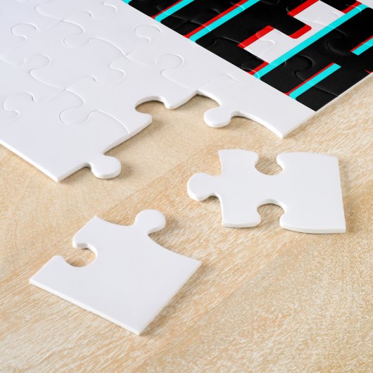 中兄馬の育成 ジグソーパズル (側面)