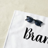 中兄馬の育成 ビーチタオル (インサイチュ)