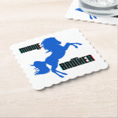 中兄馬の育成 ペーパーコースター (アングル)