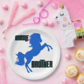 中兄馬の育成 ペーパープレート (パーティー)