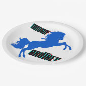 中兄馬の育成 ペーパープレート (アングル)