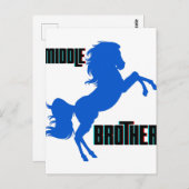 中兄馬の育成 ポストカード (正面/裏面)