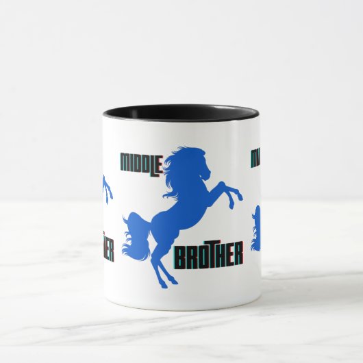 中兄馬の育成 マグカップ (中央)