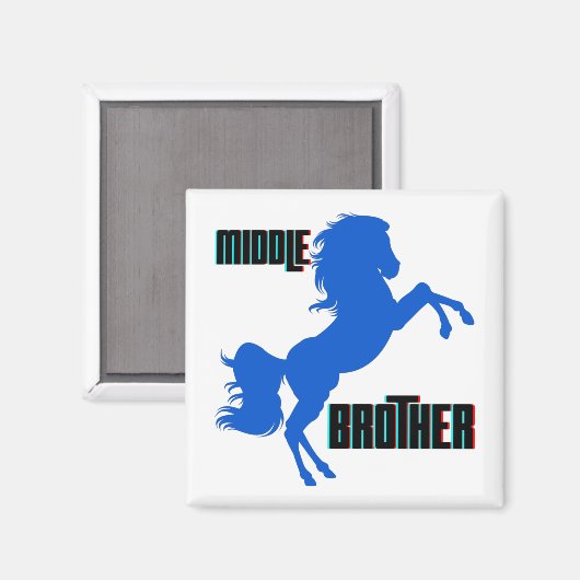 中兄馬の育成 マグネット (正面/裏面)