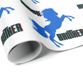 中兄馬の育成 ラッピングペーパー (ロールコーナー)