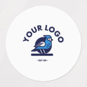 中円接着剤/防水ラベル ラベル (デザイン1)