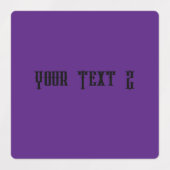 中円防水ラベル ラベル (デザイン2)