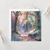 中冬メリーは、妖精グッドワンホリデーを持つ カード (正面/裏面インサイチュ)