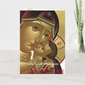 中出生場面のクリスマスの天使カード シーズンカード (裏面)