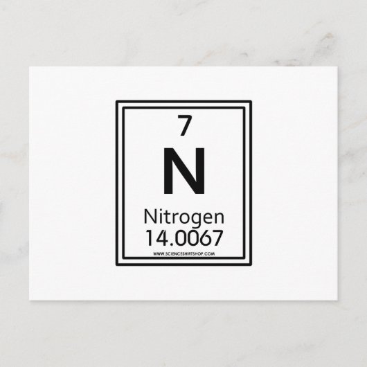 中分類07窒素 ポストカード (正面)