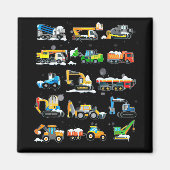 中分類14建築自動車及び機械 マグネット (正面)