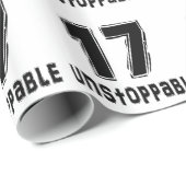 中分類17止められない誕生日デザイン ラッピングペーパー (ロールコーナー)