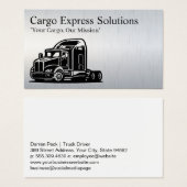 中分類18ホイールトラック | 船舶貨物運送 (正面&裏面)