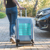 中分類21個人ターコイズブルー住所 シール (スーツケースインサイチュ)