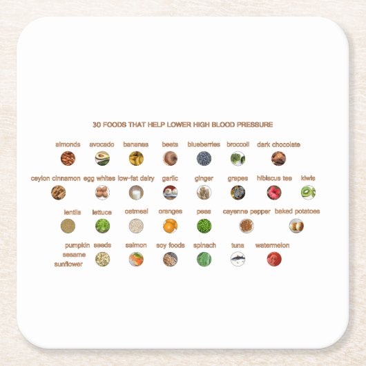 中分類30高圧簡単業 スクエアペーパーコースター (正面)