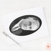 中分類32フランクリンD.ルーズベルト1 楕円形シール (封筒)