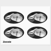 中分類32フランクリンD.ルーズベルト1 楕円形シール (シート)