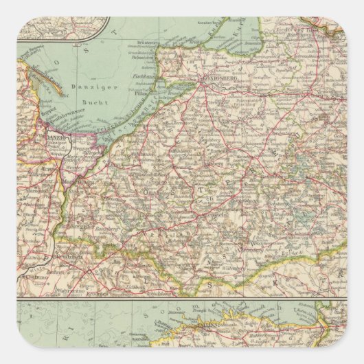 中分類58東プロシア，バルト州 スクエアシール (正面)