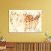 中分類61異質生まれ密度 キャンバスプリント (インサイチュ (リビング))