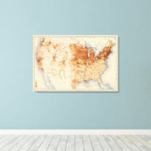 中分類61異質生まれ密度 キャンバスプリント (インサイチュ (ウッドフロア))