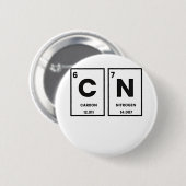 中分類67周期表元素化学メイスンミーム 缶バッジ (正面&裏面)