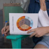 中医五行経絡ウェルネスジャーナル プランナー手帳