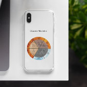 中医学五行経絡臓腑時計 Case-Mate iPhoneケース
