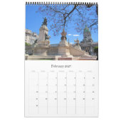 中南米の都市2025 カレンダー (2月 2027)