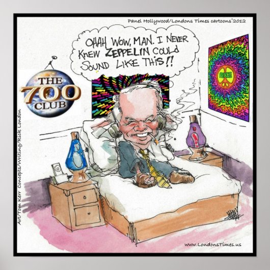 中南米アニメおもしろいのハッピー・ヒッピー・ポスター ポスター (正面)