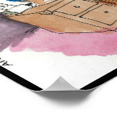 中南米アニメおもしろいのハッピー・ヒッピー・ポスター ポスター (角)