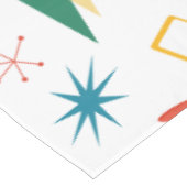 中原子モダン中世紀形状モダンレトロ テーブルクロス (アングル)