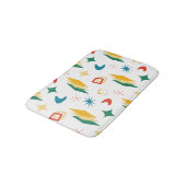 中原子モダン中世紀形状モダンレトロ バスマット (アングル)