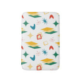 中原子モダン中世紀形状モダンレトロ バスマット (正面縦)