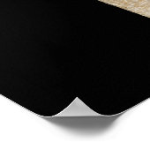 中古の木製のドラムスティック ポスター (角)