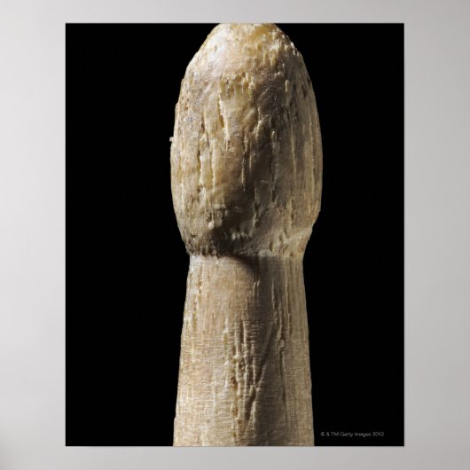 中古の木製のドラムスティック ポスター (正面)