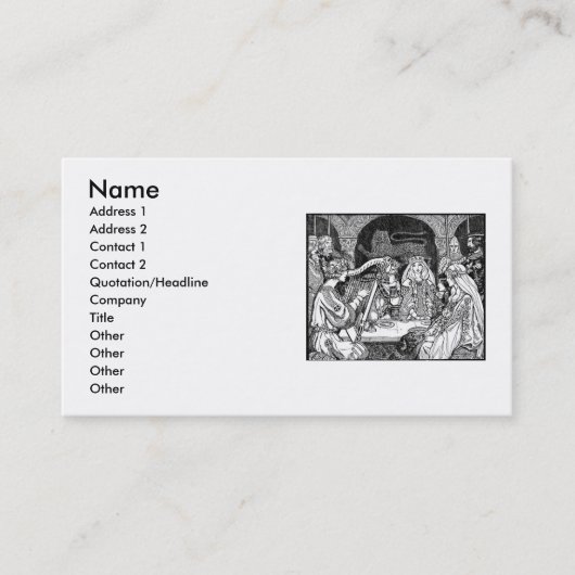 中古ファッション名刺 名刺 (正面)