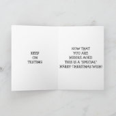 中古メールや文字を打つ誕生日カード シーズンカード (内部)