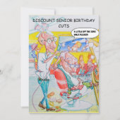 中古ユーモアのある誕生日カード サンキューカード (正面)