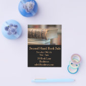 中古ヴィンテージ書籍販売チラシ チラシ (シングル)