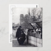 中古書売り手、ノートルダムパリ ポストカード (正面/裏面)