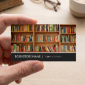 中古書店ライブラリ – 書棚写真 名刺