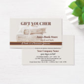 中古書籍ギフト券テンプレート (デスク)