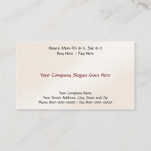 中古車のディーラーの名刺 名刺 (裏面)