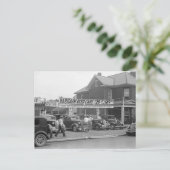 中古車特価セール 1938年 ポストカード (スタンド正面)
