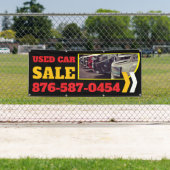 中古車販売カスタムバナー 横断幕 (インサイチュ)